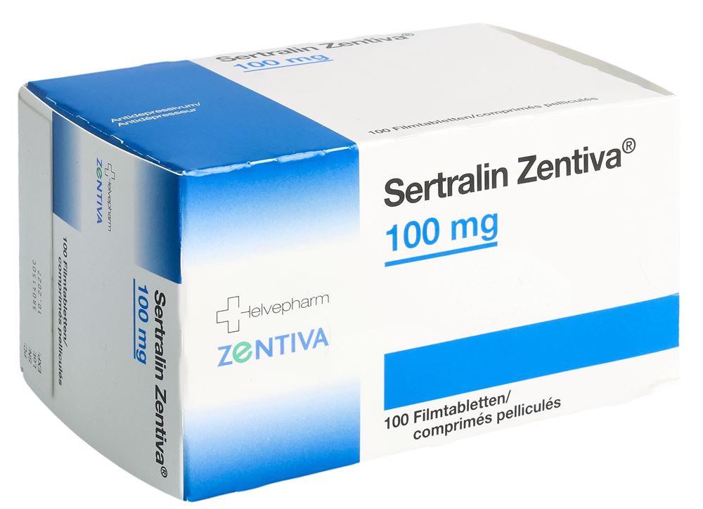 SERTRALIN Zentiva cpr pellic 100 mg 100 pce
