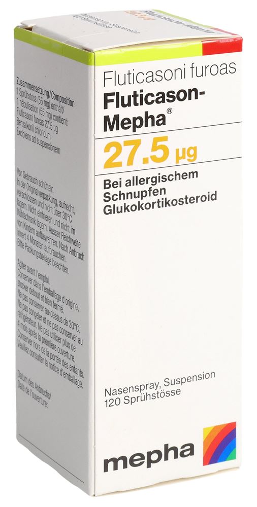 FLUTICASON Mepha spray nasal 27.5 mcg 120 dos