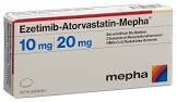 ATORVASTATIN MEPHA cpr pell 20 mg bte 100 pce