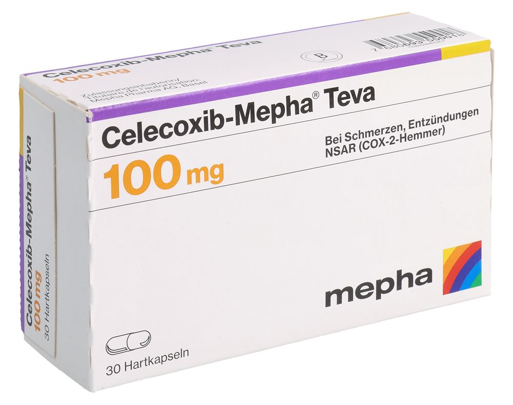 CELECOXIB MEPHA Teva caps 100 mg 30 pce