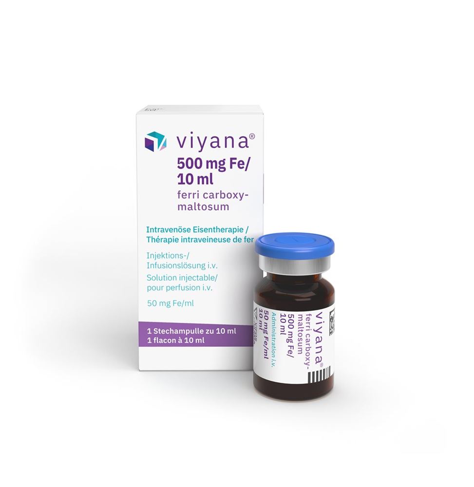 Viyana 500 mg / 10 ml, Dispersion zur Injektion/Infusion