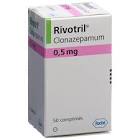 Clonazepam Rivopharm 0,5 mg, compresse