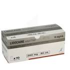 Lidocaine Aguettant 20 mg/ml, solution injectable en seringue préremplie