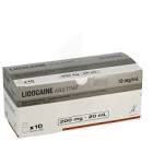 Lidocaine Aguettant 10 mg/ml, solution injectable en seringue préremplie