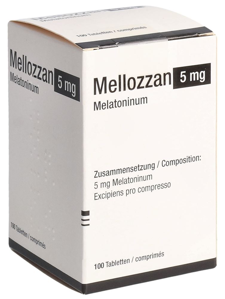 MELLOZZAN cpr 5 mg fl 100 pce