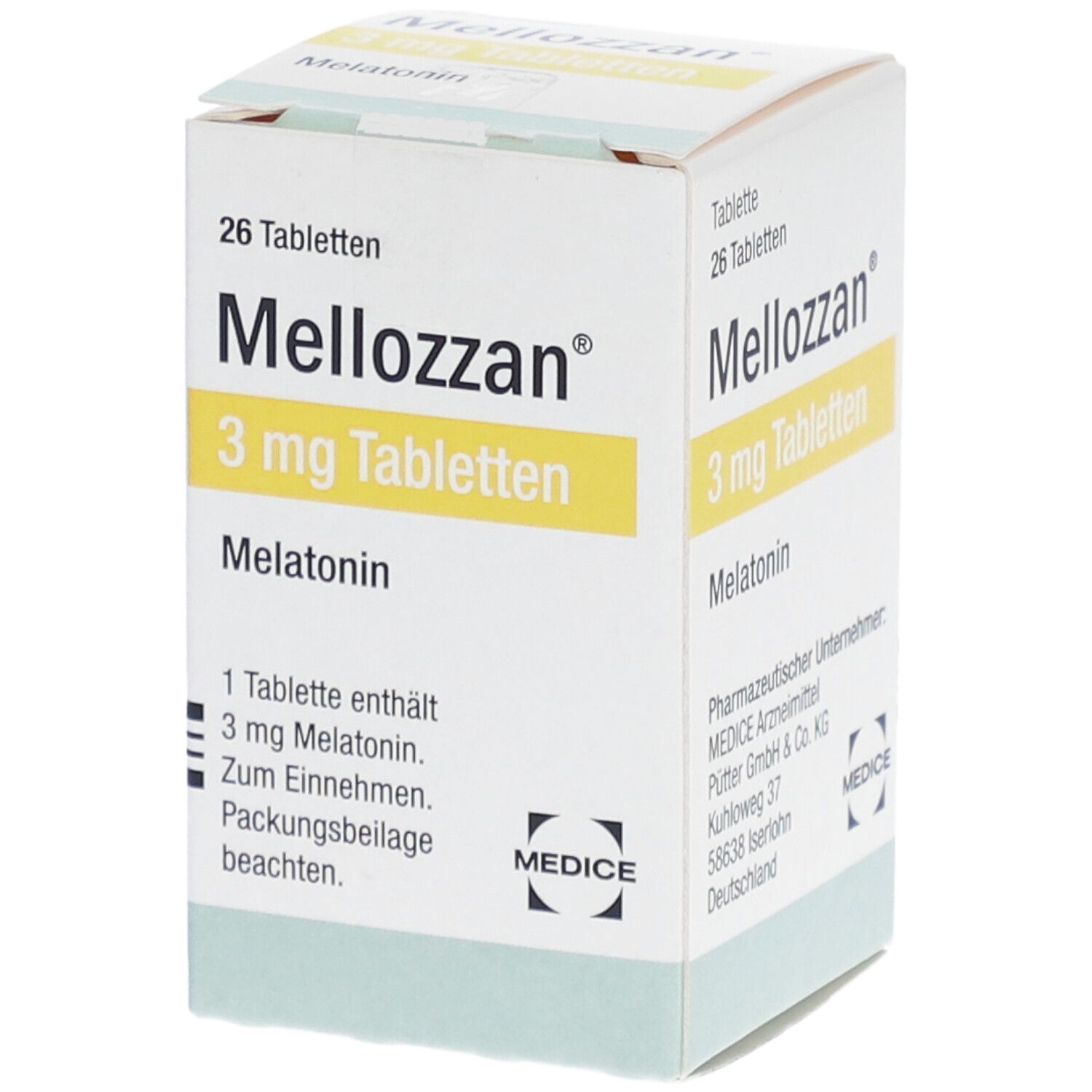 Mellozzan 3 mg, Tabletten