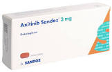 AXITINIB Sandoz cpr pell 7 mg 28 pce