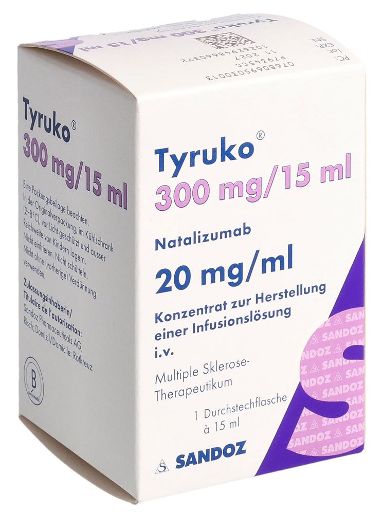 TYRUKO conc perf 300 mg/15ml flac 15 ml