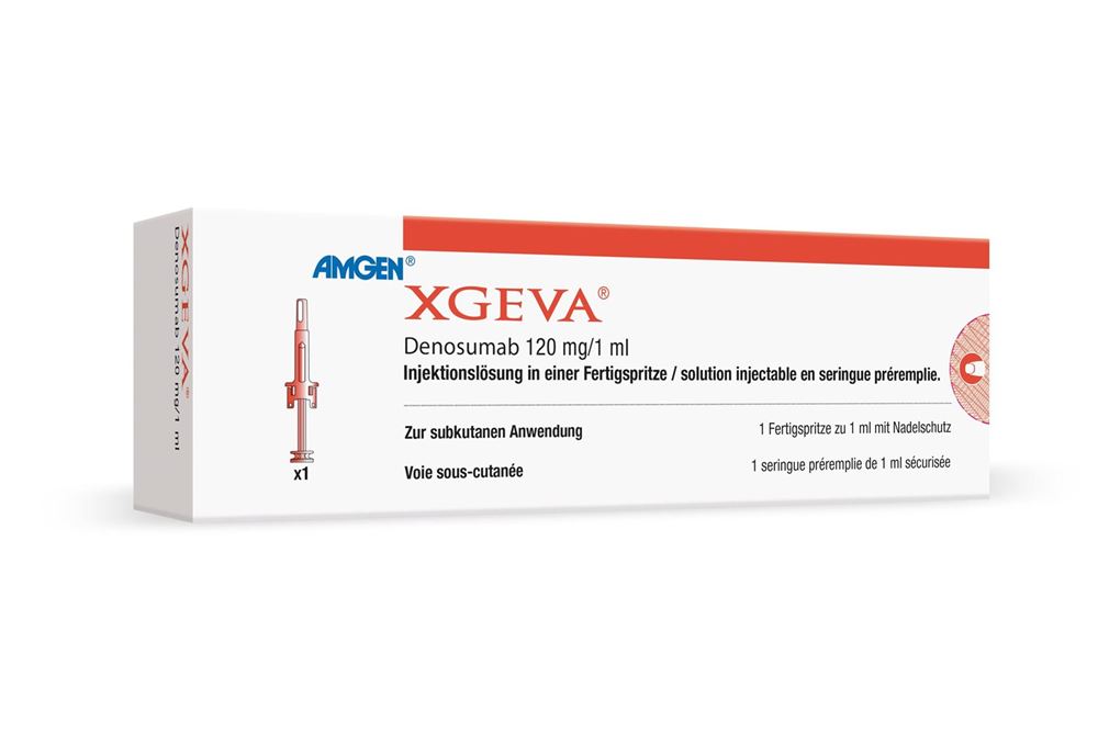 XGEVA 120 mg/1 ml, Injektionslösung in einer Fertigspritze