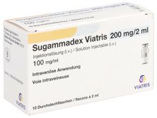 Sugammadex Viatris 200 mg/ 2 ml, Injektionslösung