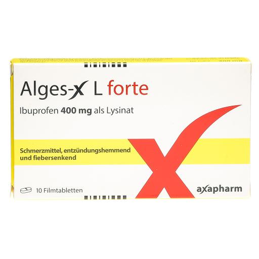 Alges-X forte Liquid Caps 400 mg, Weichkapseln
