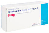 FESOTERODINE Spirig HC cpr ret 8 mg 84 pce