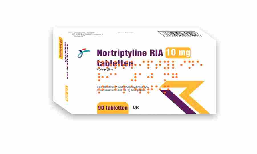 Nortriptyline Rivopharm 10 mg, compresse rivestite con film