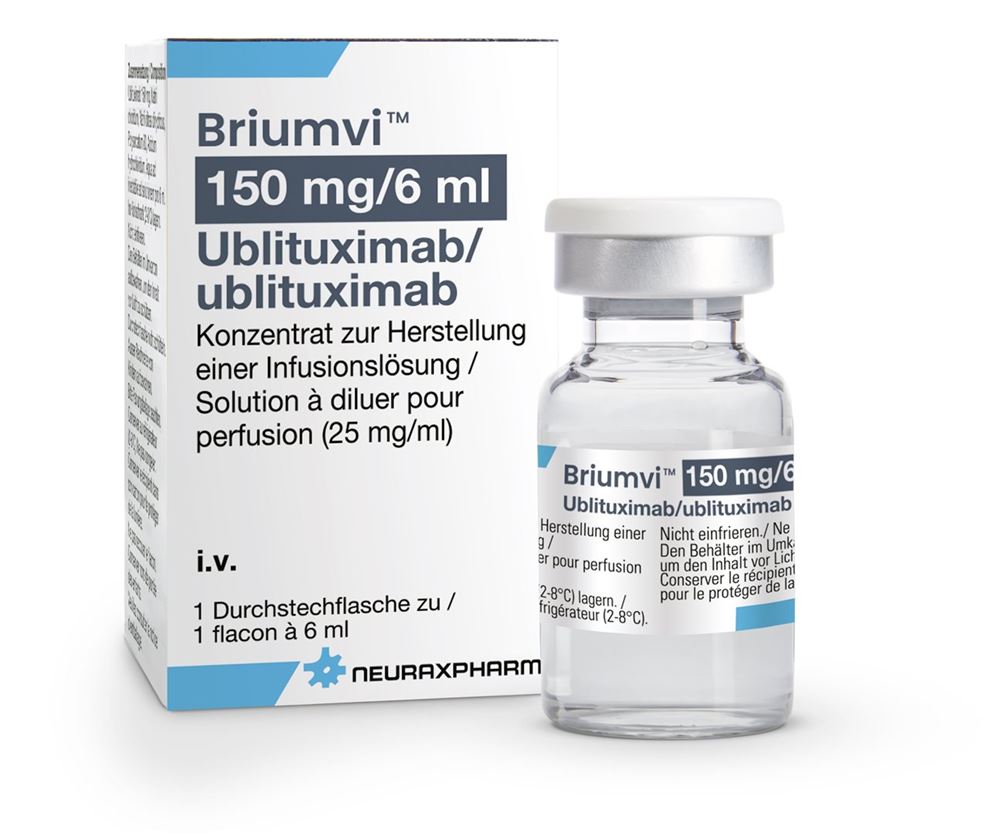BRIUMVI 25 mg/ml / 150 mg / 1 flacon(s)
