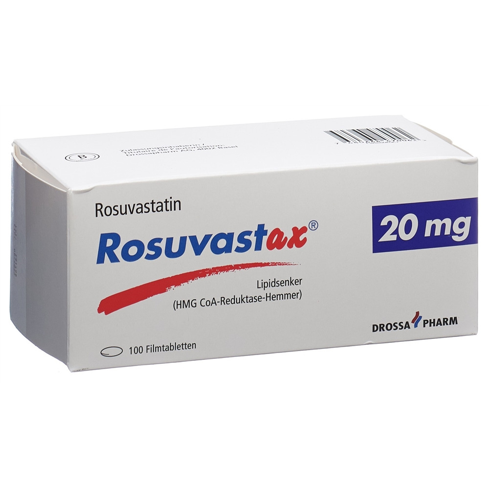Rosuvastax-Drossapharm 20 mg, Filmtabletten