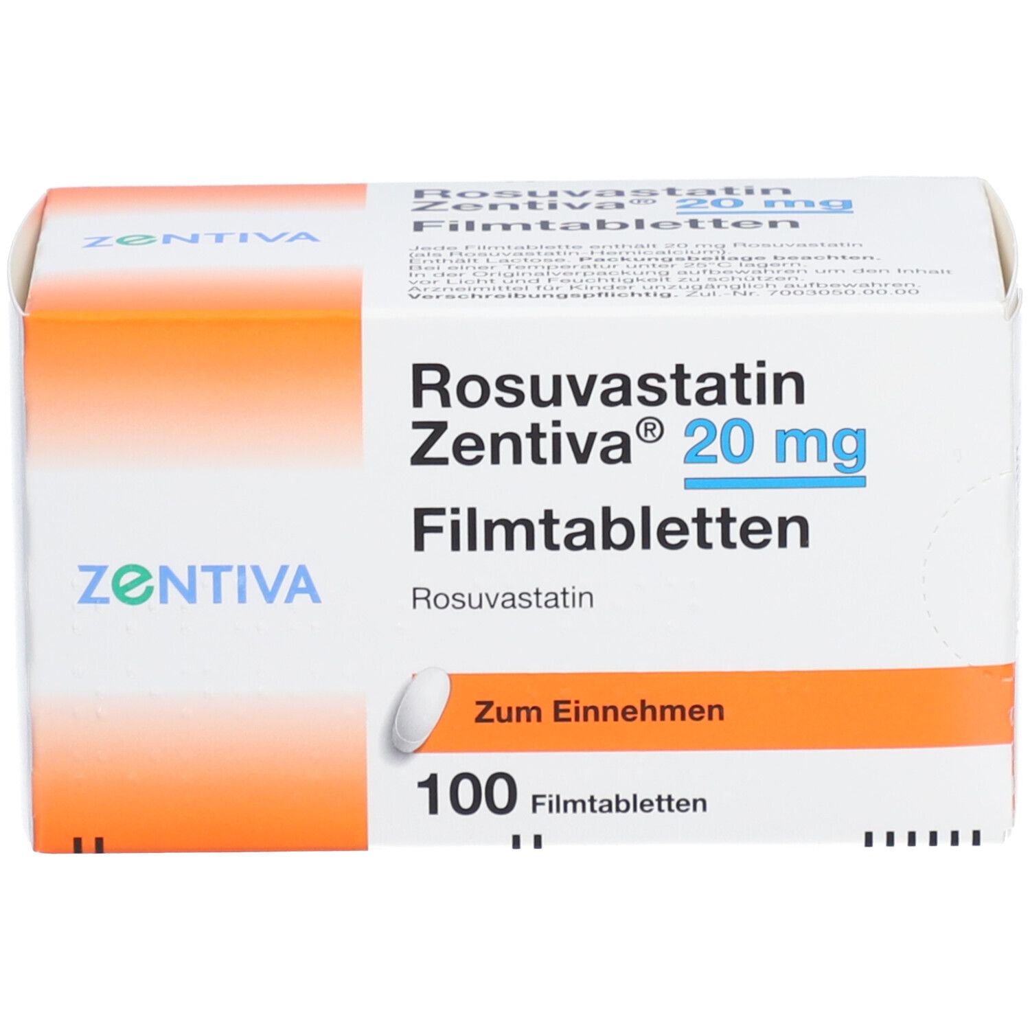 Rosuvastax-Drossapharm 20 mg, Filmtabletten