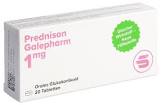 Prednison Galepharm 1 mg, Tabletten