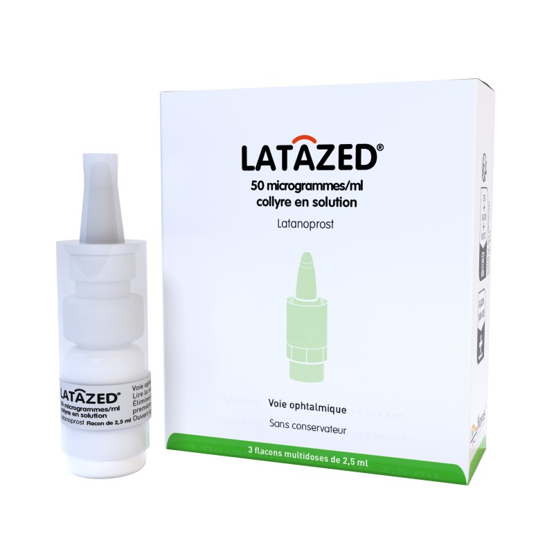 Latazed 50 ug/ml, collyre en solution