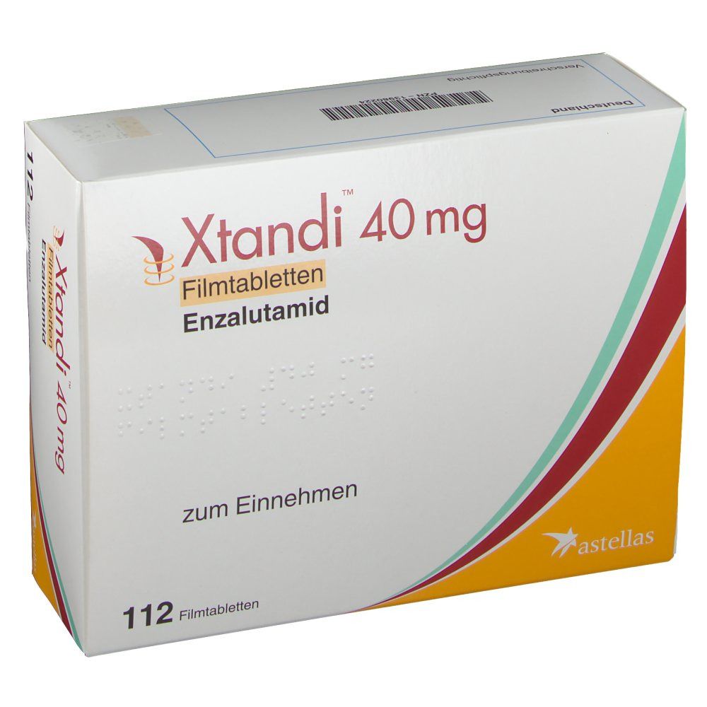 Enzalutamid Spirig HC 40 mg, Filmtabletten