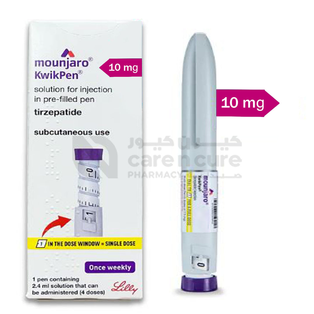 Mounjaro KwikPen 10 mg, solution injectable en stylo prérempli