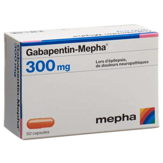 Gabapentin-Mepha Teva 300 mg, Hartkapseln
