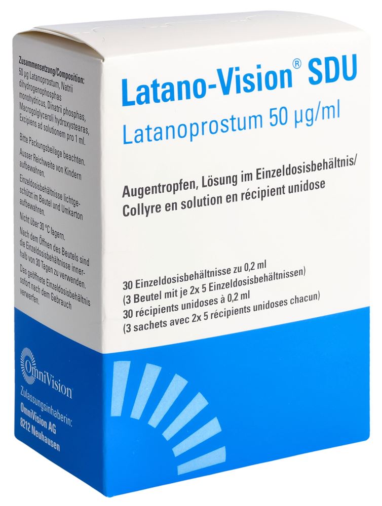 LATANO-VISION SDU gtt opht 50 mcg/ml 30 x 0.2 ml