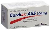 ASS Cardio Sandoz 100 mg, magensaftresistente Tabletten