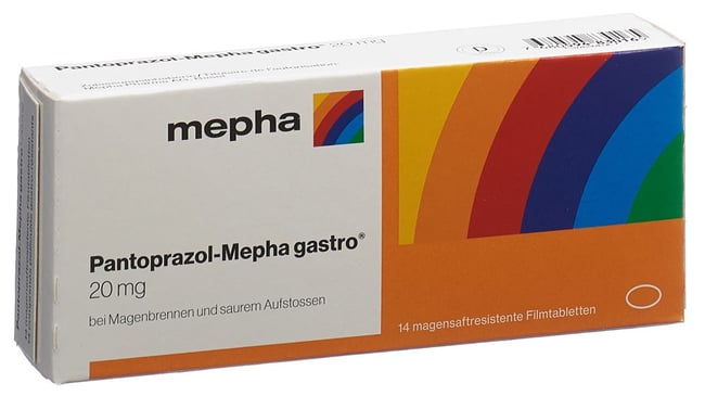 Amavita Pantoprazol 20 mg, magensaftresistente Tabletten