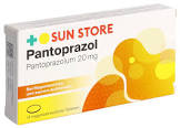 SUN STORE Pantoprazol 20 mg, magensaftresistente Tabletten