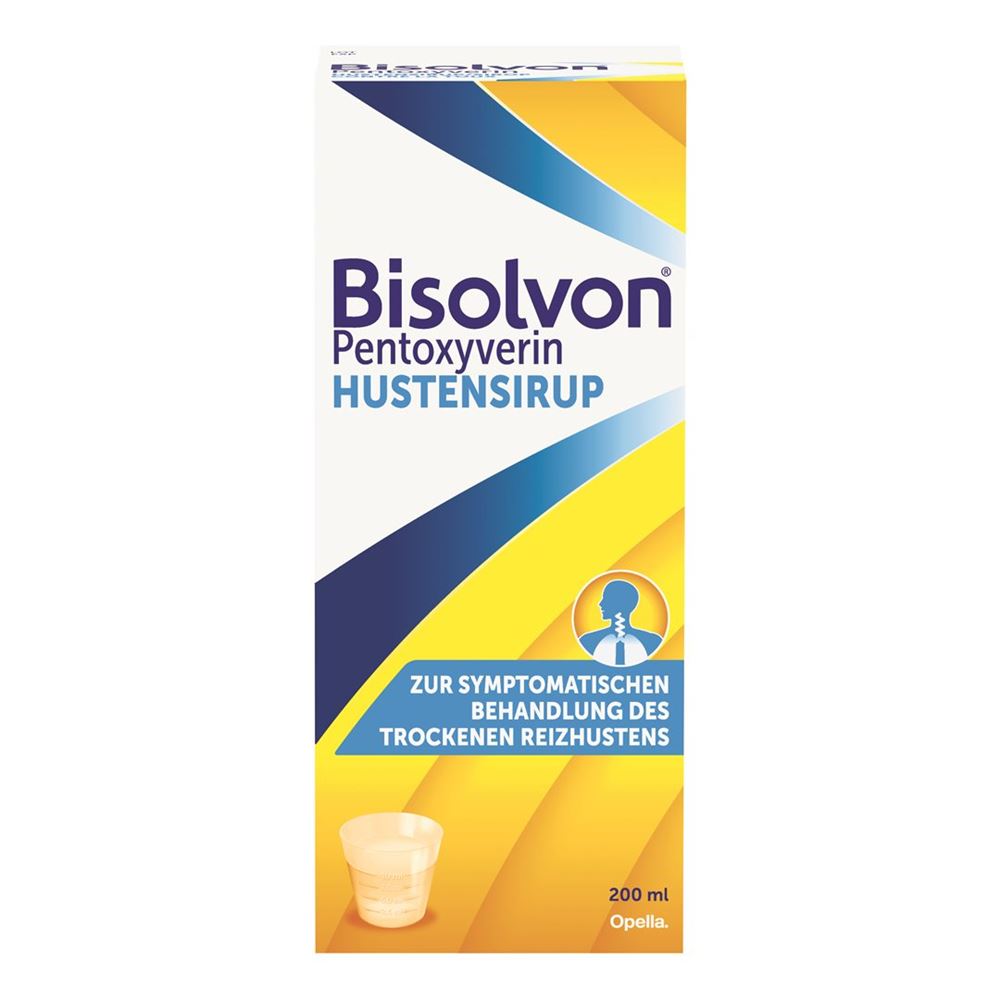 BISOLVON Pentoxyverin 2.13 mg/ml siroup 2.13 mg 20