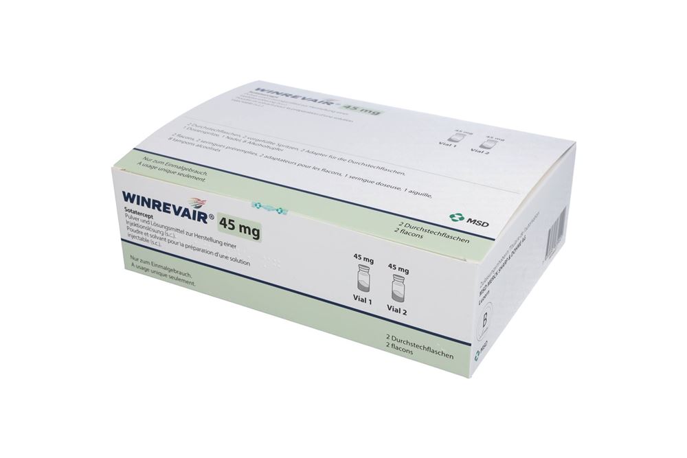 WINREVAIR subst seche 45 mg 2 pce
