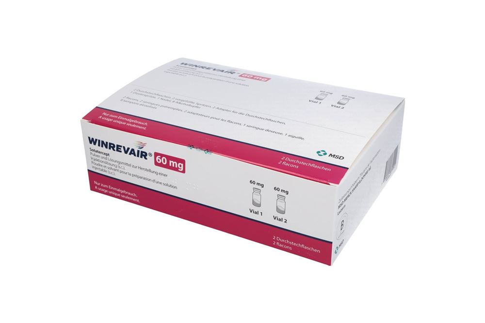 WINREVAIR subst seche 60 mg 2 pce