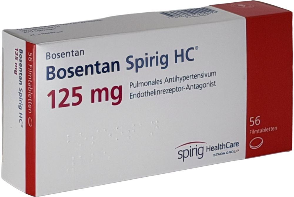 BOSENTAN Spirig HC cpr pellic 125 mg 56 pce