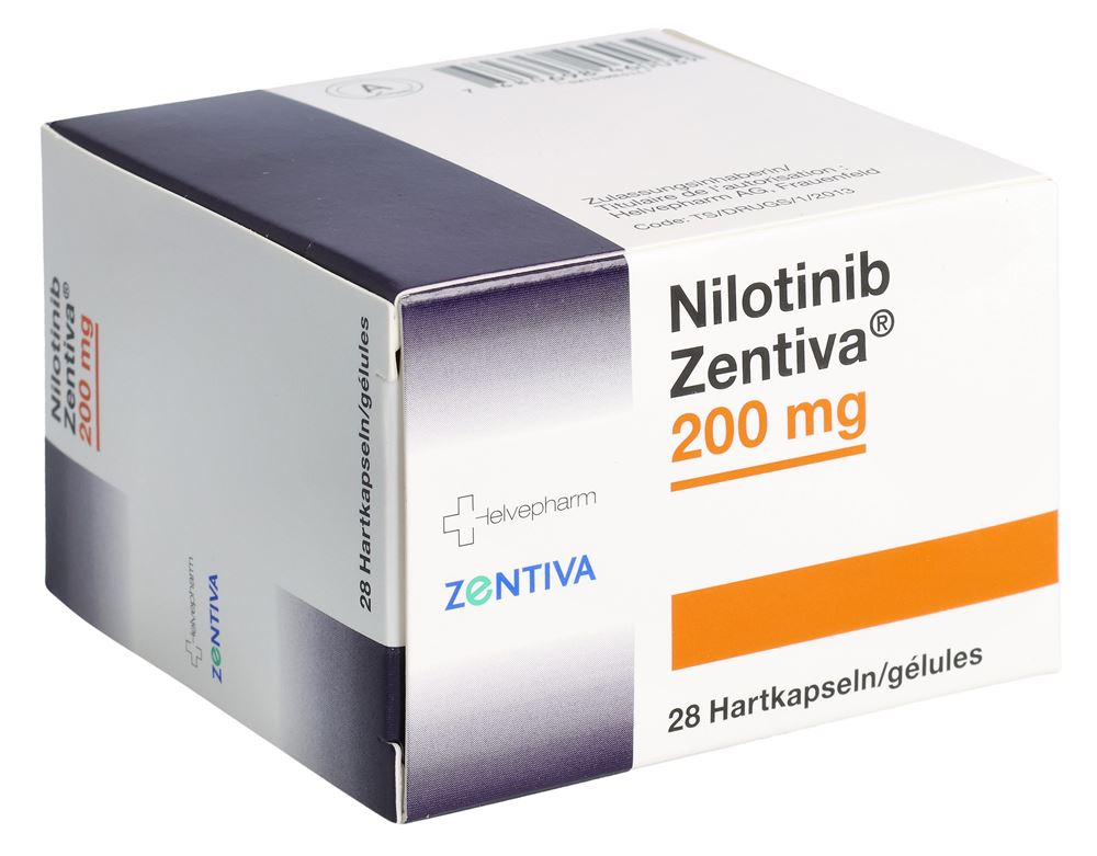 NILOTINIB Zentiva caps 200 mg 28 pce