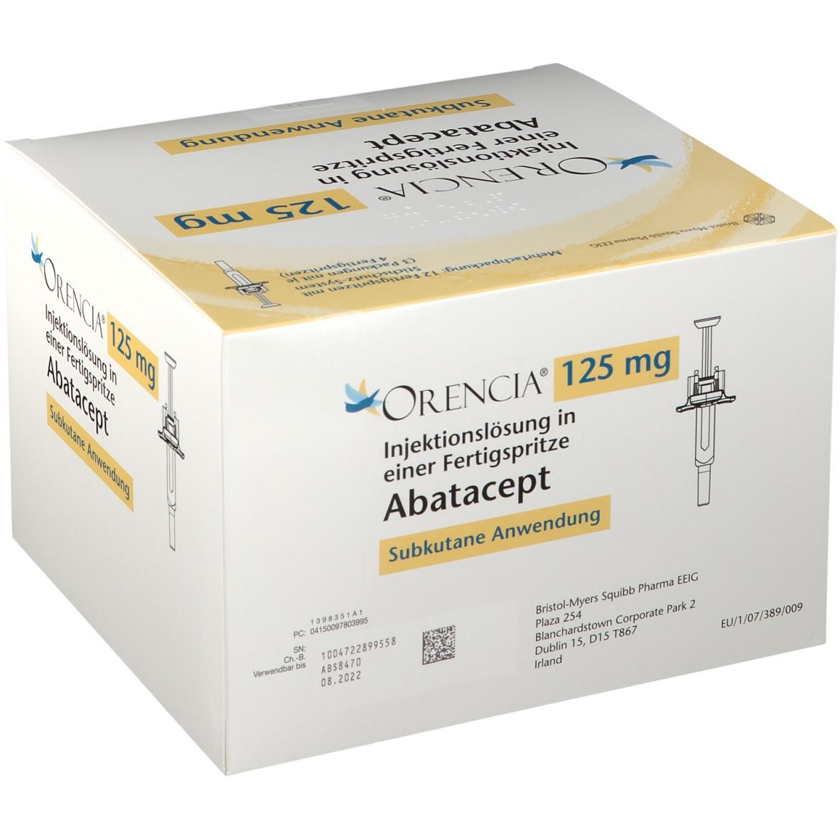 Obodence, Injektionslösung in einer Fertigspritze