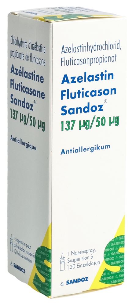 AZELASTIN Fluticason Sandoz Nasenspray nasal spray