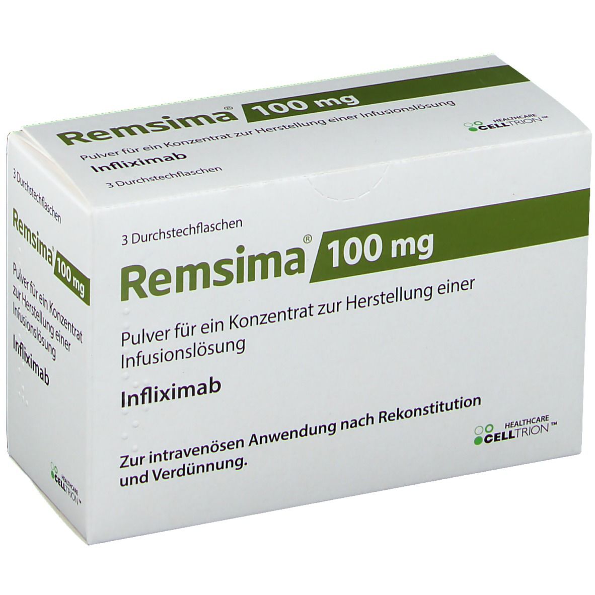 Remsima, Pulver für ein Konzentrat zur Herstellung einer Infusionslösung
