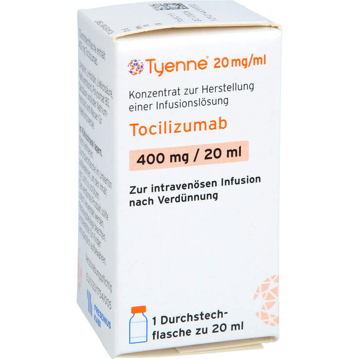 Tofidence 400 mg/20 ml, Konzentrat zur Herstellung einer Infusionslösung