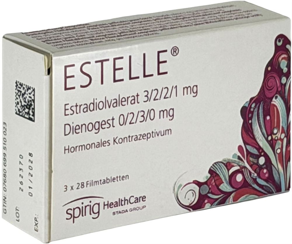 ESTELLE cpr pellic 3 mg 3x28 pce
