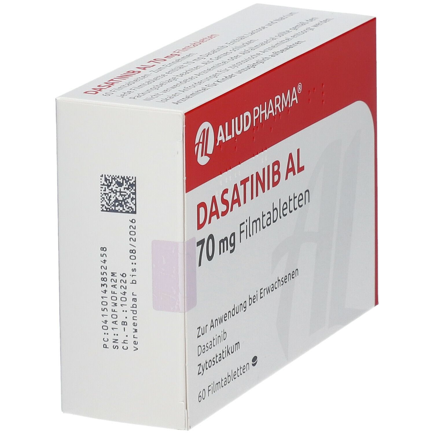 Dasatinib Accord 70 mg, Filmtabletten