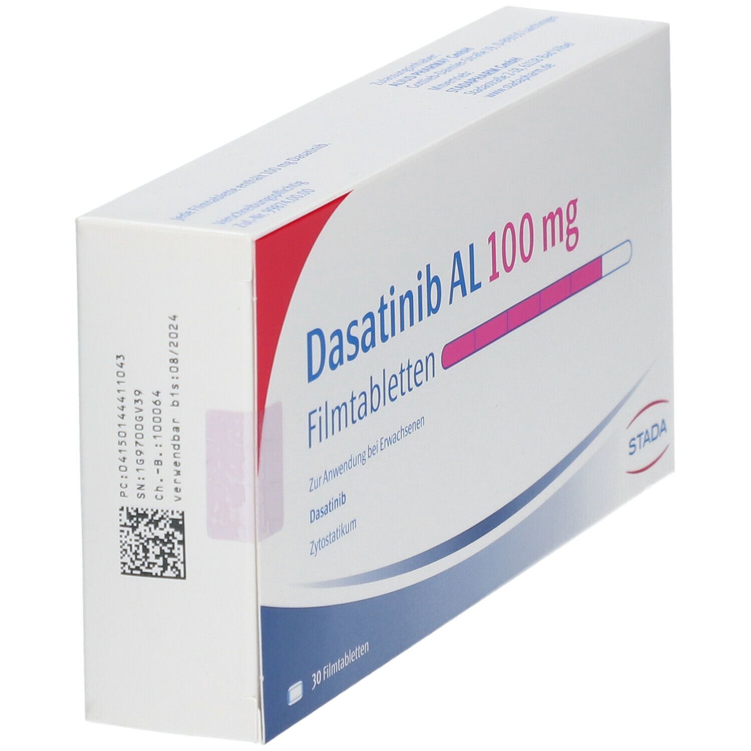 Dasatinib Accord 100 mg, Filmtabletten