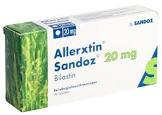 Allerxtin Sandoz 20 mg, Tabletten