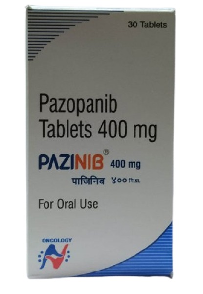 Pazopanib Sandoz 400 mg, Filmtabletten