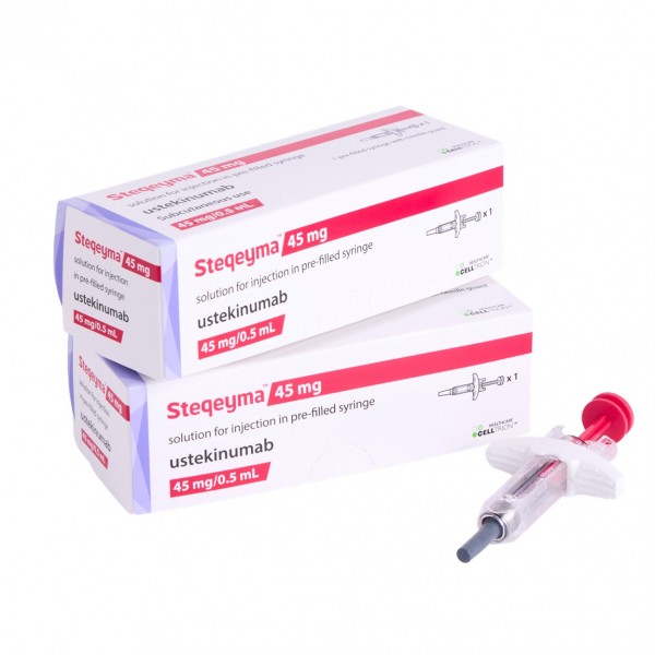 Steqeyma 130mg / 26mL, solution à diluer pour perfusion