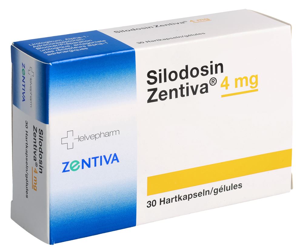 SILODOSIN Zentiva caps 4 mg 30 pce