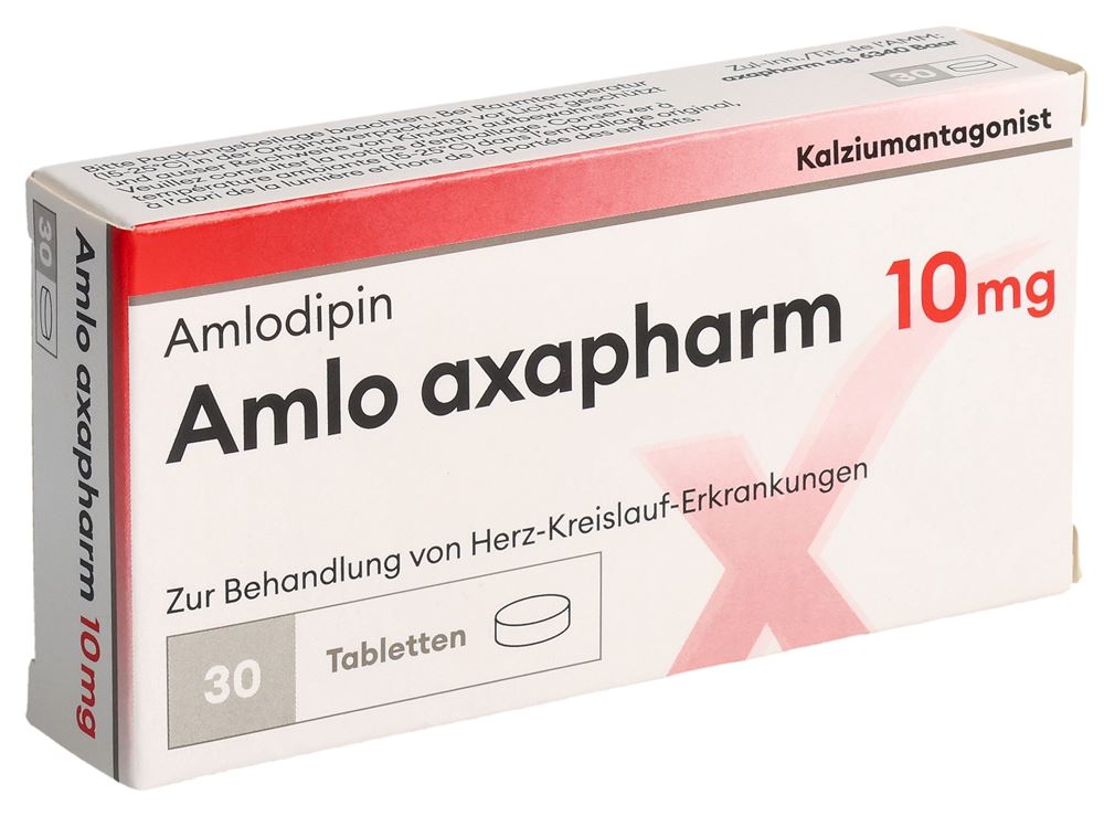 Amlo axapharm cpr 10 mg 30 pce