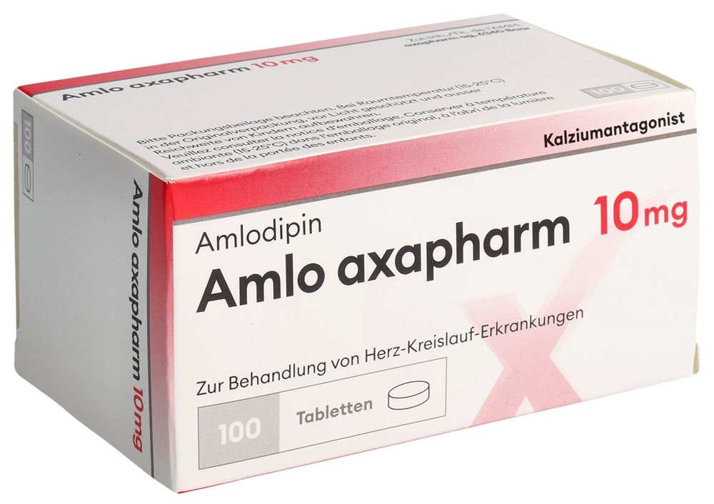 Amlo axapharm cpr 10 mg 100 pce