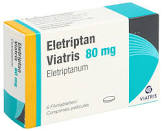 ÉLÉTRIPTAN Spirig HC cpr pellic 80 mg 6 pce