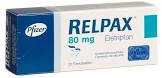 ÉLÉTRIPTAN Spirig HC cpr pellic 80 mg 20 pce