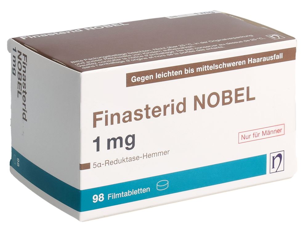 FINASTERID NOBEL cpr pellic 1 mg 98 pce